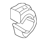 1K0511327AP - Suspension: Stabilizer Bar Bushing for Volkswagen: Beetle, Golf, Golf R, GTI, Jetta, Passat, Tiguan Image