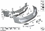 51127491678 - : Trim, Exhaust End Pipe, Right for BMW Image