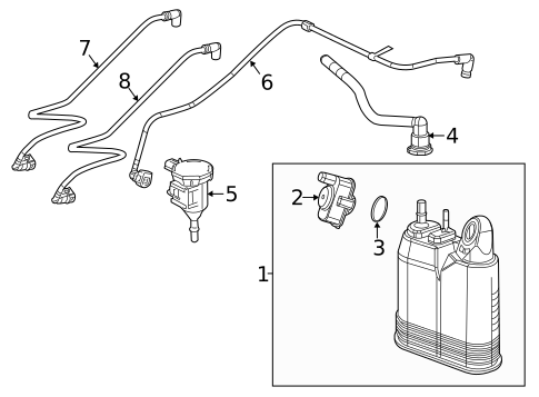 Emission Components for 2012 Jeep Grand Cherokee #0