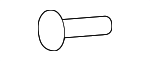 1476 - Body: Lower Latch Bolt for MB Vans Image