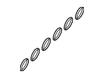 53010946AB - Engine: Intake Manifold Gasket for Mopar Image