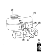 5072995AA - Brakes: Brake Master Cylinder Reservoir for Mopar Image