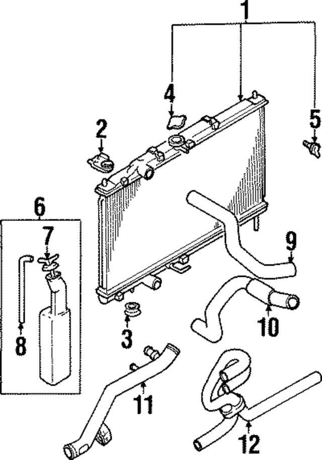 MD319013 - : Inlet Pipe for Mitsubishi Image