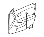 25783647 - Body: Door Trim Panel for Saturn: Aura Image
