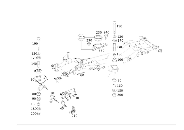 4635002900 - : Holder for Mercedes-Benz Image