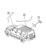 56040838AC - : Antenna Cable for Dodge: Nitro Image