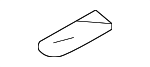 8E0867443 - Body: Blind Cover for Audi: A3, A3 Quattro, A3 Sportback e-tron, A5 Quattro, A5 Sportback, A7 Quattro, Q3, Q4 e-tron, Q4 e-tron Sportback, Q5, Q5 PHEV, Q5 Sportback, RS3, RS5, RS5 Sportback, RS7, S3, S5, S5 Sportback, S7, SQ5, SQ5 Sportback, TT Quattro, TT RS Quattro, TTS Quattro Image