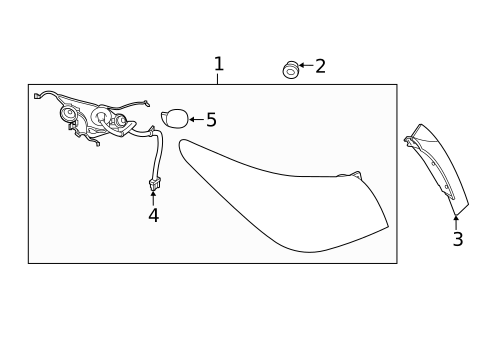 Tail Lamps for 2019 INFINITI Q50 #0