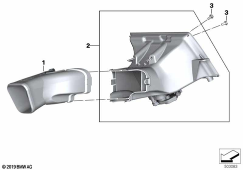 Intake Muffler for 2023 BMW-Motorrad M 1000 RR #1