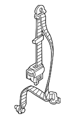 888104D511CS - : Lap &amp; Shoulder Belt for Kia: Sedona Image