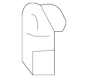 1K0898955 - : Seat Lumbar Support Cushion Hardware Kit for Audi Image