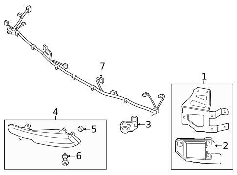 Parking Aid for 2020 Kia Telluride #1