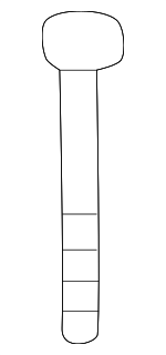 51117070198 - Body: Tow Eye Cap Mount Bolt for BMW: 318i, 318is, 318ti, 323Ci, 323i, 323is, 325Ci, 325i, 325is, 325xi, 328Ci, 328i, 328is, 330Ci, 330i, 330xi, M3, Z3 Image