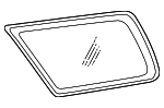 6274035010 - : Quarter Glass for Toyota: 4Runner Image