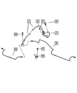 52128310AB - Service Brakes: Brake Hose for Jeep: Liberty Image