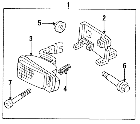 Fog Lamps for 1991 Chevrolet Beretta #0