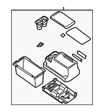 969507S604 - Body: Center Console for INFINITI: QX56 Image