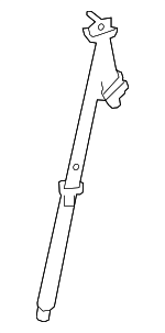 898100W300WK - : 2007-2009 Hyundai Santa Fe - Outer Belt Assembly for Hyundai: Santa Fe Image