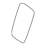 7589642030 - Body: Edge Molding Tape for Toyota: bZ4X Image