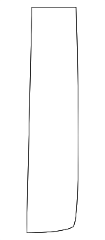 7589542040 - Body: Edge Molding Tape for Toyota: bZ4X Image