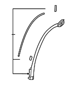 7587342020 - Body: Edge Molding for Toyota: bZ4X Image