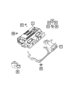 ATM712 - Electrical: Mini Fuse for Chrysler: 200 | Dodge: Dart | Fiat: 500, 500L | Jeep: Cherokee, Compass | Ram: ProMaster 1500, ProMaster 2500, ProMaster 3500 Image