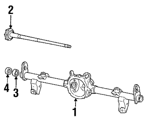 Axle Components for 1984 Buick LeSabre #0