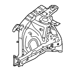 64501P0400 - Body: Apron Assembly for Hyundai: Tucson Image