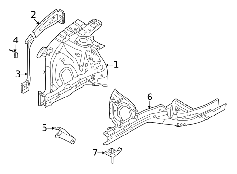 Inner Components for 2025 Hyundai Tucson #0