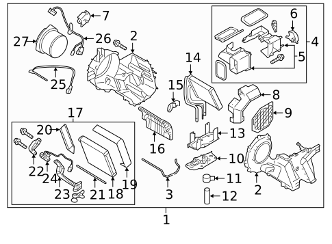 Auxiliary Heater & AC for 2019 INFINITI QX80 #0
