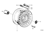 36131114435 - : Hub Cap for BMW Image