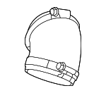 LR124956 - : Outlet Duct for Land Rover: Defender 110, Defender 130, Defender 90, Discovery, Range Rover, Range Rover Sport, Range Rover Velar Image