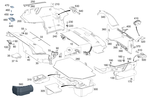 2316900165 - Covering and Lining: Partition for Mercedes-Benz Image