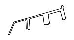 4656371900 - : Roof Rail for Mercedes-Benz Image