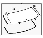 6810578020 - : Lift Gate Glass for Lexus: NX200t, NX300, NX300h Image