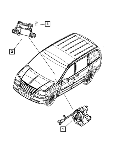 Sensors for 2010 Chrysler Town & Country #4