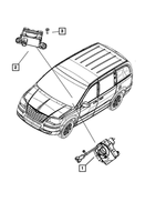 56046241AC - : Steering Angle/clockspring Assembly Sensor for Mopar Image