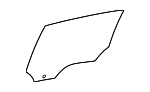 295735150064 - : Side Window Pane, Tinted for Mercedes-Benz Image