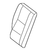 21392008108U00 - Body: Seat Back Cover for Mercedes-Benz Image