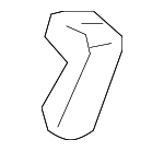 63185AA010 - Body: Trim Cover Bracket for Toyota Image