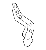 69816AA010 - : 2000-2003 Toyota Solara - Bow Base Plate for Toyota: Solara Image