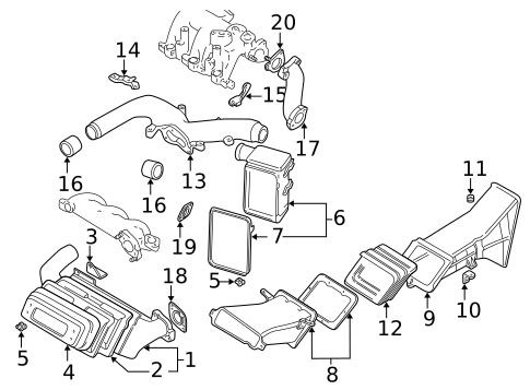 Intercooler for 1997 Mazda Millenia #0