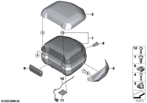 Luggage & Storage for 2024 BMW-Motorrad R 1300 RS #3