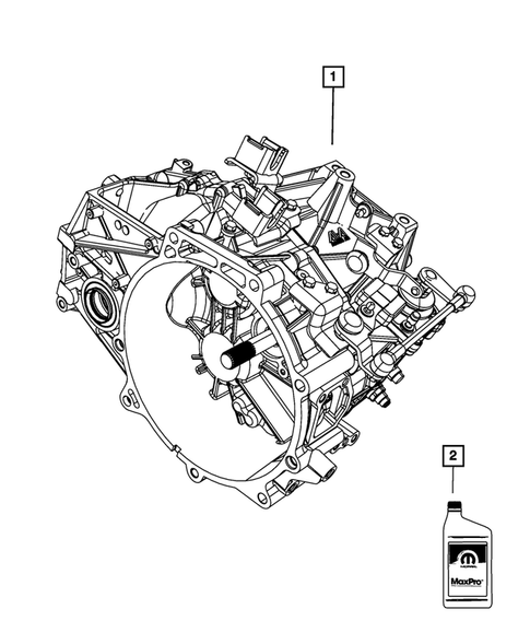 Manual Transaxle for 2009 Dodge Journey #0