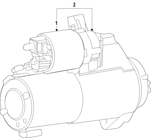 Starter for 2024 Toyota Tacoma #0