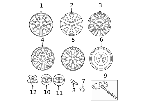 Covers & Trim for 2008 Toyota Avalon #0