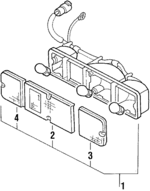 3560380022 - Electrical: Combo Lamp Assembly for Suzuki Image