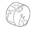 31141P1E003 - Electrical: Pulley for Honda: Accord, Odyssey, Pilot, Ridgeline Image