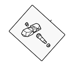 529334D700DS - Electrical: TPMS Sensor for Kia: Optima, Rondo, Sedona Image