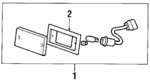 MB185839 - Electrical: Side Marker Lamp for Mitsubishi: Galant, Sigma, Tredia, Van Image image